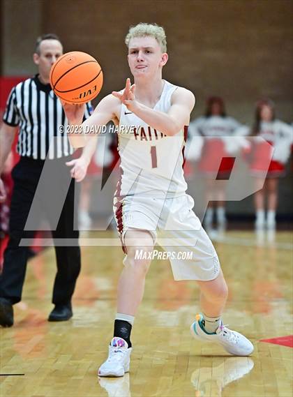 Thumbnail 3 in (CHSAA 3A Boys Basketball First Round) Yuma vs Faith Christian photogallery.