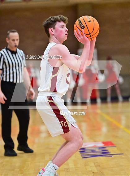 Thumbnail 2 in (CHSAA 3A Boys Basketball First Round) Yuma vs Faith Christian photogallery.