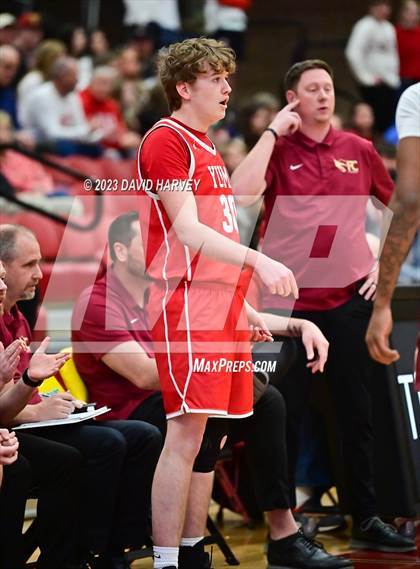 Thumbnail 3 in (CHSAA 3A Boys Basketball First Round) Yuma vs Faith Christian photogallery.