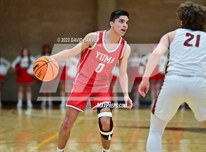 Thumbnail 2 in (CHSAA 3A Boys Basketball First Round) Yuma vs Faith Christian photogallery.