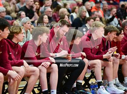 Thumbnail 3 in (CHSAA 3A Boys Basketball First Round) Yuma vs Faith Christian photogallery.