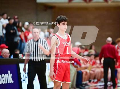 Thumbnail 3 in (CHSAA 3A Boys Basketball First Round) Yuma vs Faith Christian photogallery.