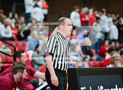 Thumbnail 2 in (CHSAA 3A Boys Basketball First Round) Yuma vs Faith Christian photogallery.