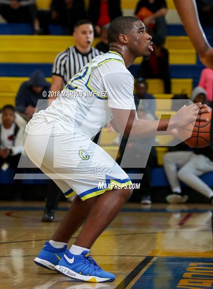 Thumbnail 3 in Crenshaw vs El Camino Real (CIF LACS 3rd Round Playoff) photogallery.