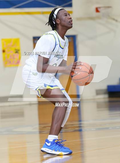 Thumbnail 3 in Crenshaw vs El Camino Real (CIF LACS 3rd Round Playoff) photogallery.