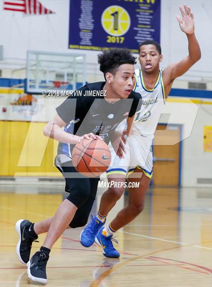 Thumbnail 1 in Crenshaw vs El Camino Real (CIF LACS 3rd Round Playoff) photogallery.