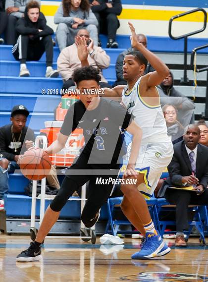 Thumbnail 1 in Crenshaw vs El Camino Real (CIF LACS 3rd Round Playoff) photogallery.