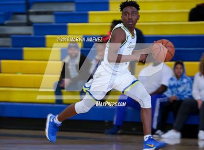 Thumbnail 1 in Crenshaw vs El Camino Real (CIF LACS 3rd Round Playoff) photogallery.