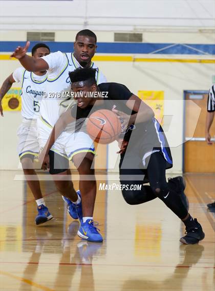 Thumbnail 1 in Crenshaw vs El Camino Real (CIF LACS 3rd Round Playoff) photogallery.