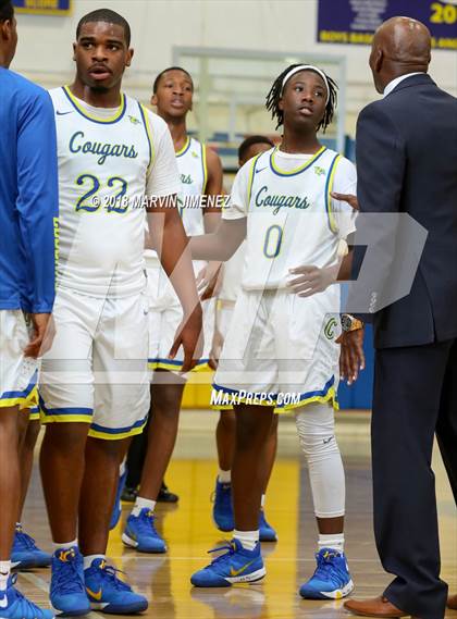 Thumbnail 3 in Crenshaw vs El Camino Real (CIF LACS 3rd Round Playoff) photogallery.