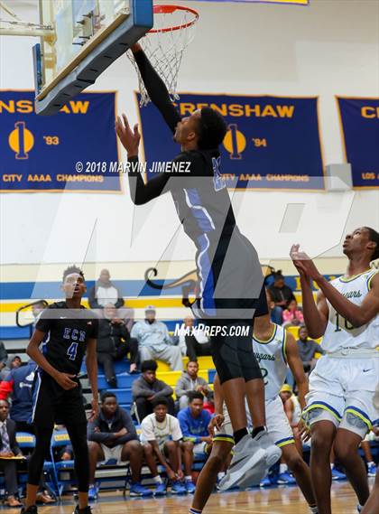 Thumbnail 2 in Crenshaw vs El Camino Real (CIF LACS 3rd Round Playoff) photogallery.