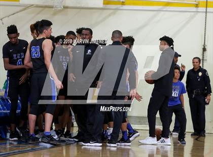 Thumbnail 3 in Crenshaw vs El Camino Real (CIF LACS 3rd Round Playoff) photogallery.