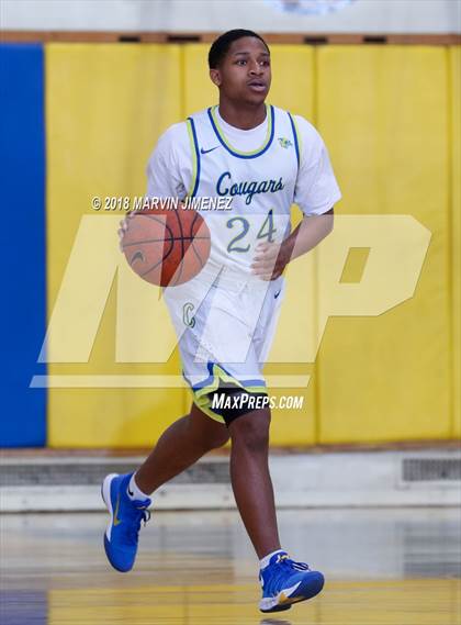 Thumbnail 3 in Crenshaw vs El Camino Real (CIF LACS 3rd Round Playoff) photogallery.
