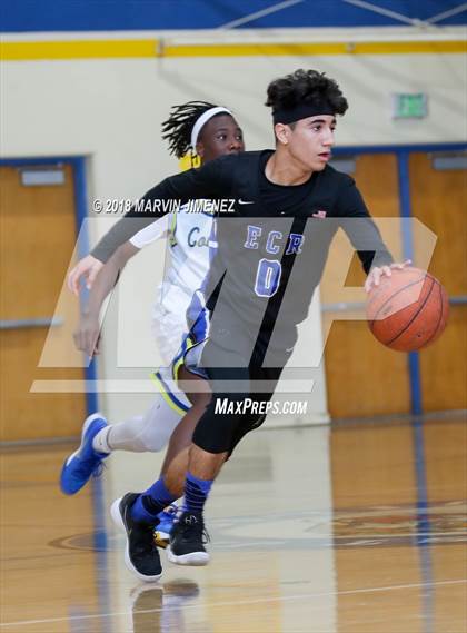Thumbnail 3 in Crenshaw vs El Camino Real (CIF LACS 3rd Round Playoff) photogallery.