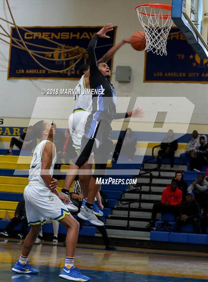 Thumbnail 1 in Crenshaw vs El Camino Real (CIF LACS 3rd Round Playoff) photogallery.
