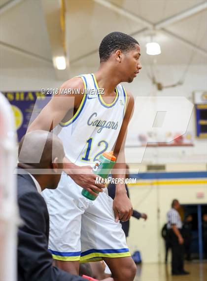 Thumbnail 2 in Crenshaw vs El Camino Real (CIF LACS 3rd Round Playoff) photogallery.
