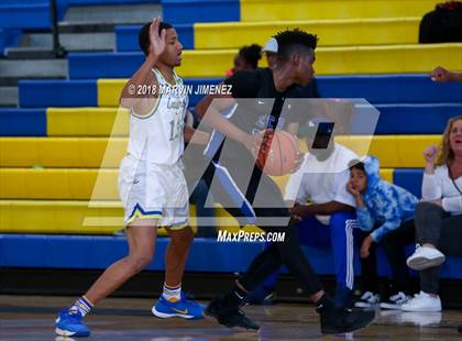 Thumbnail 1 in Crenshaw vs El Camino Real (CIF LACS 3rd Round Playoff) photogallery.