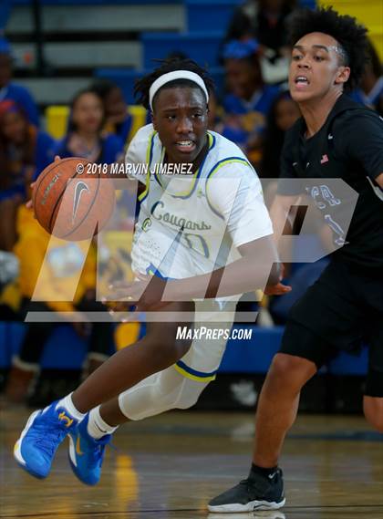 Thumbnail 1 in Crenshaw vs El Camino Real (CIF LACS 3rd Round Playoff) photogallery.