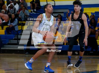 Thumbnail 1 in Crenshaw vs El Camino Real (CIF LACS 3rd Round Playoff) photogallery.