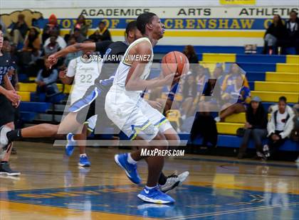Thumbnail 3 in Crenshaw vs El Camino Real (CIF LACS 3rd Round Playoff) photogallery.