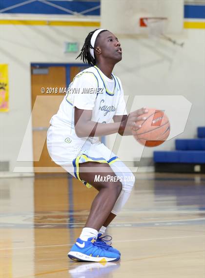 Thumbnail 3 in Crenshaw vs El Camino Real (CIF LACS 3rd Round Playoff) photogallery.