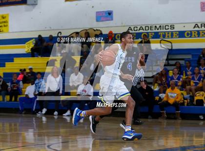 Thumbnail 2 in Crenshaw vs El Camino Real (CIF LACS 3rd Round Playoff) photogallery.