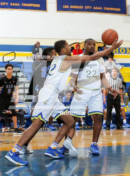 Thumbnail 1 in Crenshaw vs El Camino Real (CIF LACS 3rd Round Playoff) photogallery.
