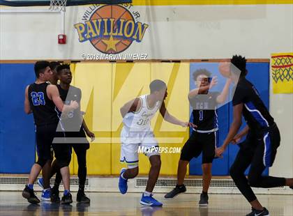 Thumbnail 2 in Crenshaw vs El Camino Real (CIF LACS 3rd Round Playoff) photogallery.