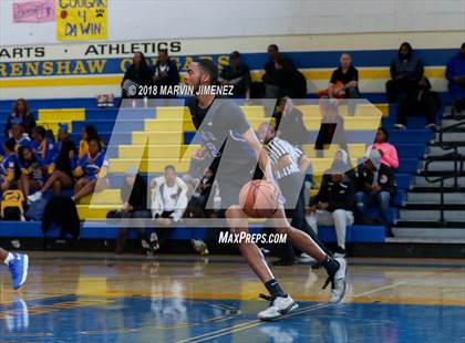 Thumbnail 2 in Crenshaw vs El Camino Real (CIF LACS 3rd Round Playoff) photogallery.