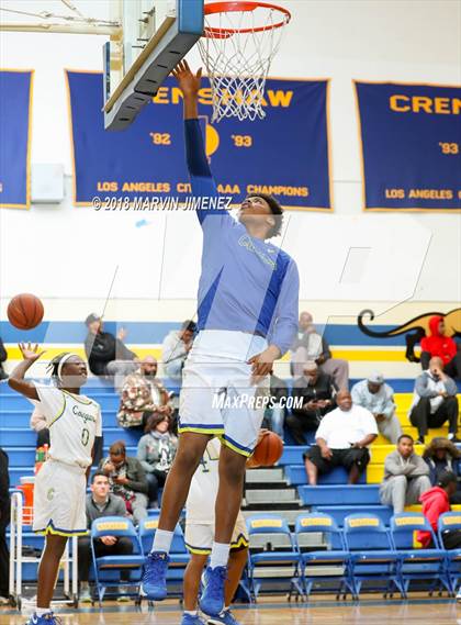 Thumbnail 3 in Crenshaw vs El Camino Real (CIF LACS 3rd Round Playoff) photogallery.