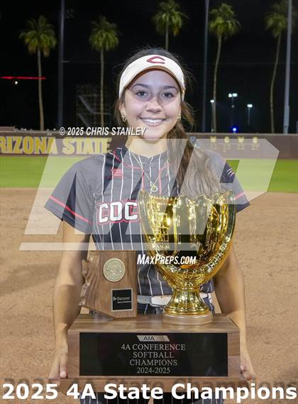 Thumbnail 3 in Coconino vs Salpointe Catholic (AIA 4A Final Awards) photogallery.