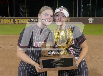 Thumbnail 1 in Coconino vs Salpointe Catholic (AIA 4A Final Awards) photogallery.