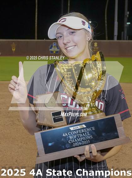 Thumbnail 3 in Coconino vs Salpointe Catholic (AIA 4A Final Awards) photogallery.
