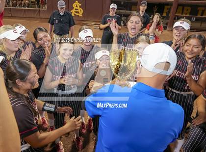 Thumbnail 3 in Coconino vs Salpointe Catholic (AIA 4A Final Awards) photogallery.