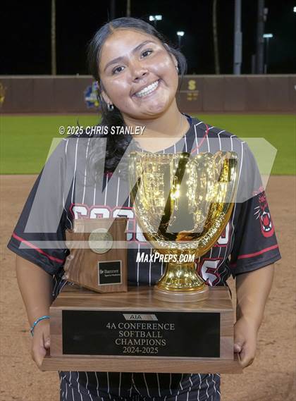 Thumbnail 3 in Coconino vs Salpointe Catholic (AIA 4A Final Awards) photogallery.