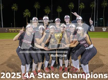 Thumbnail 2 in Coconino vs Salpointe Catholic (AIA 4A Final Awards) photogallery.