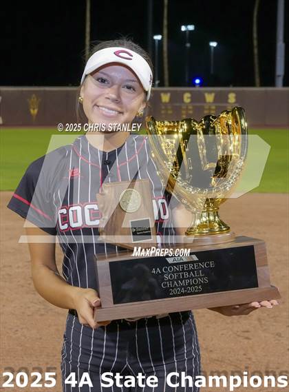 Thumbnail 3 in Coconino vs Salpointe Catholic (AIA 4A Final Awards) photogallery.