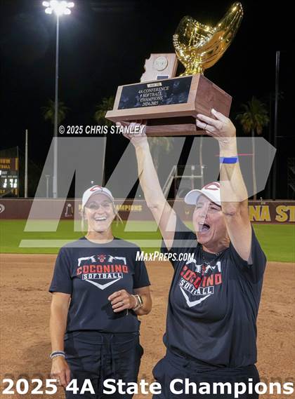 Thumbnail 3 in Coconino vs Salpointe Catholic (AIA 4A Final Awards) photogallery.