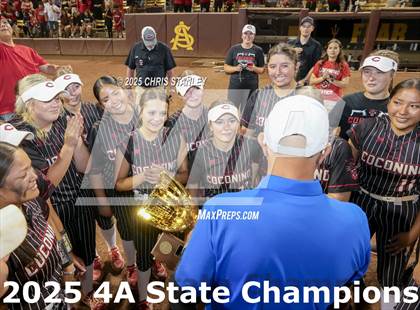 Thumbnail 2 in Coconino vs Salpointe Catholic (AIA 4A Final Awards) photogallery.