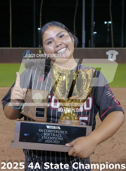 Thumbnail 3 in Coconino vs Salpointe Catholic (AIA 4A Final Awards) photogallery.