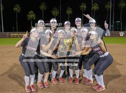Thumbnail 1 in Coconino vs Salpointe Catholic (AIA 4A Final Awards) photogallery.