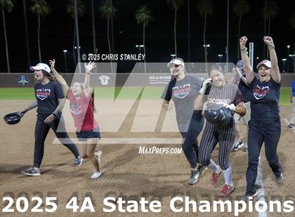 Thumbnail 3 in Coconino vs Salpointe Catholic (AIA 4A Final Awards) photogallery.