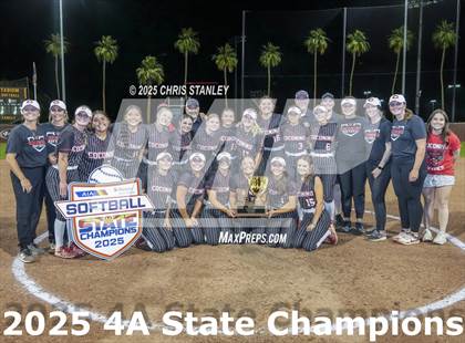 Thumbnail 3 in Coconino vs Salpointe Catholic (AIA 4A Final Awards) photogallery.