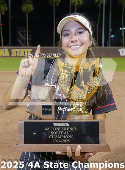 Thumbnail 2 in Coconino vs Salpointe Catholic (AIA 4A Final Awards) photogallery.