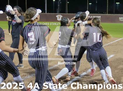Thumbnail 3 in Coconino vs Salpointe Catholic (AIA 4A Final Awards) photogallery.