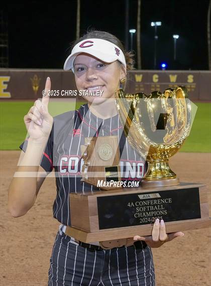 Thumbnail 1 in Coconino vs Salpointe Catholic (AIA 4A Final Awards) photogallery.