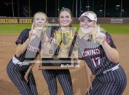 Thumbnail 3 in Coconino vs Salpointe Catholic (AIA 4A Final Awards) photogallery.