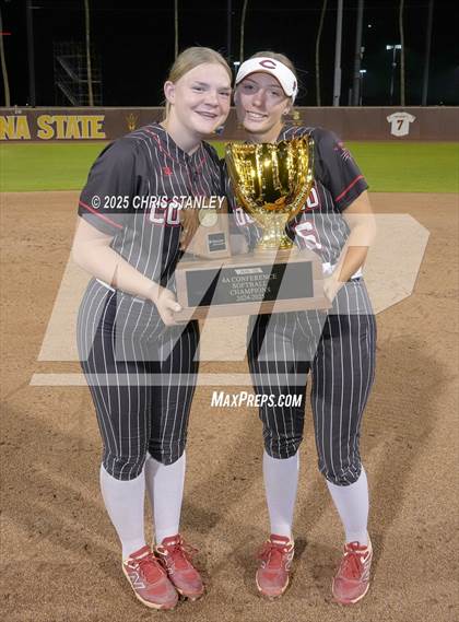 Thumbnail 3 in Coconino vs Salpointe Catholic (AIA 4A Final Awards) photogallery.