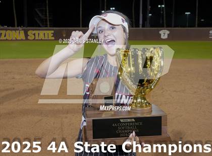 Thumbnail 3 in Coconino vs Salpointe Catholic (AIA 4A Final Awards) photogallery.