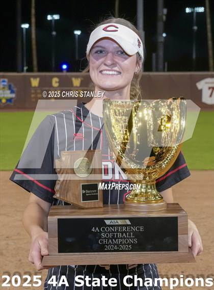 Thumbnail 2 in Coconino vs Salpointe Catholic (AIA 4A Final Awards) photogallery.